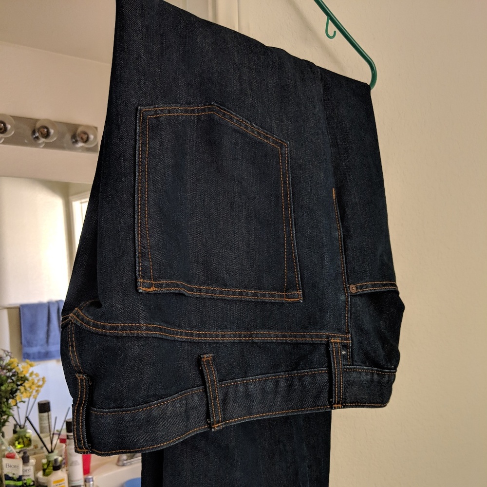 OLD NAVY | Slim Straight Jeans 42x30 | Navy